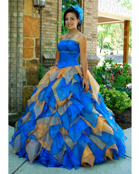 Colorful Quinceanera Dresses in Houston